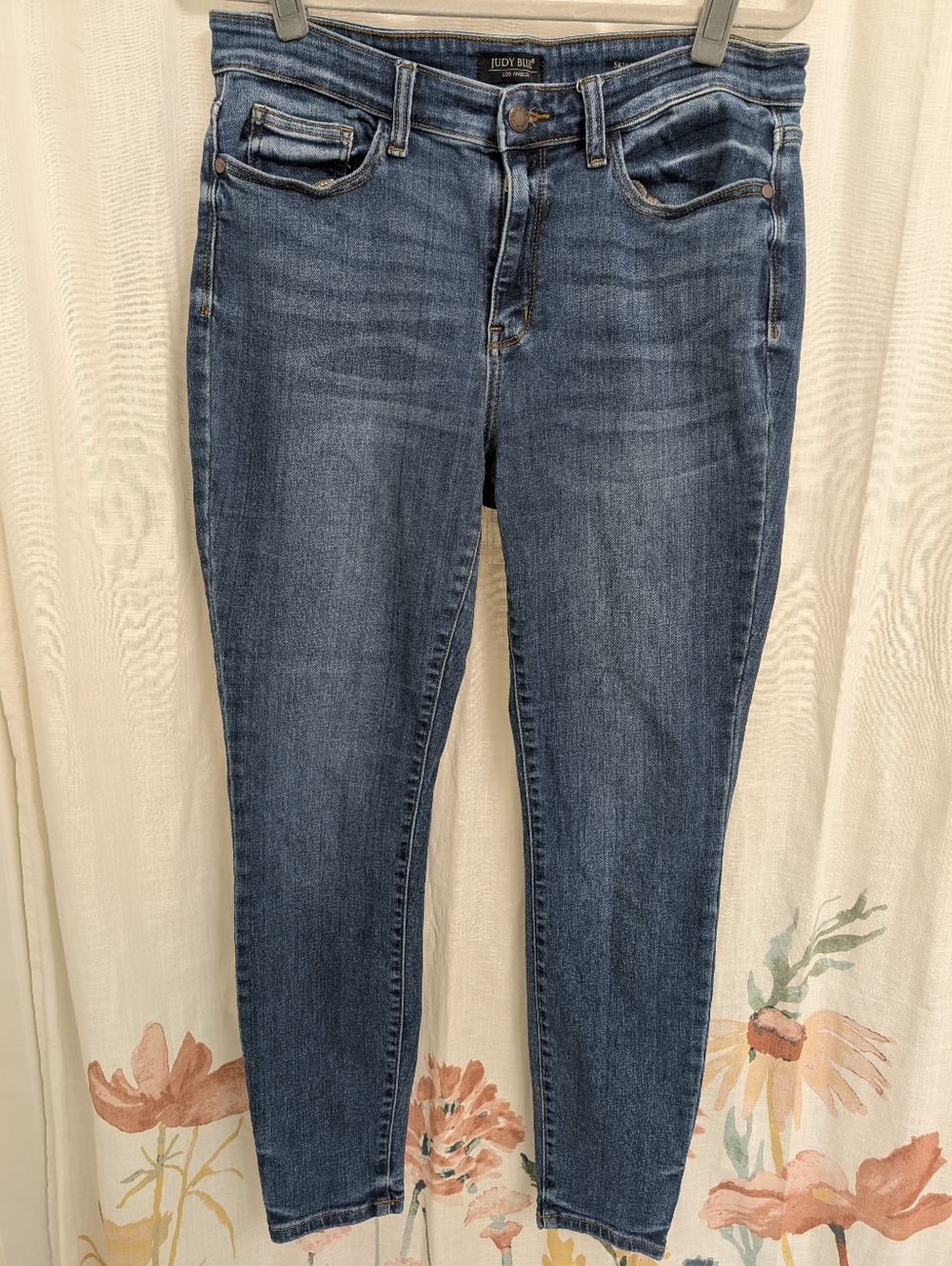 Judy Blue Skinny Jeans Women’s Size 13/31 Medium Wash Stretch Denim High Rise